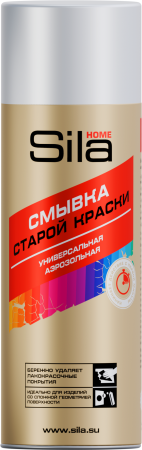 Sila HOME Max Cleaner, смывка старой краски, аэрозольная Sila HOME Max Cleaner, смывка старой краски, аэрозольная