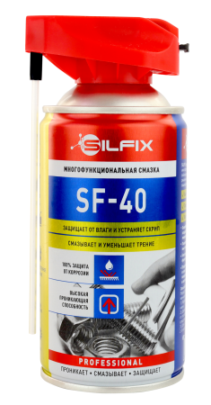 SILFIX Многофункциональная проникающая смазка, 400 мл SILFIX Многофункциональная проникающая смазка, 400 мл