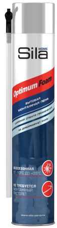 Sila HOME Optimum Foam, Бытовая монтажная пена, 750 мл