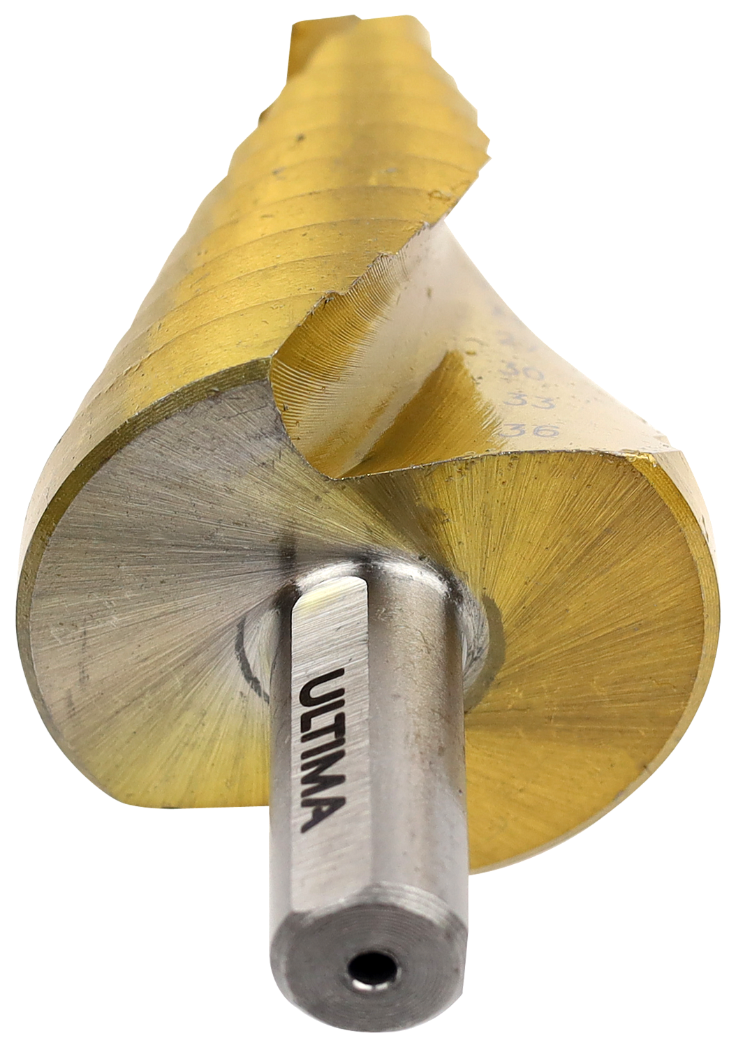 Сверло по металлу ступенчатое, Ultima, 4-12 мм, 9 ступеней, сталь HSS