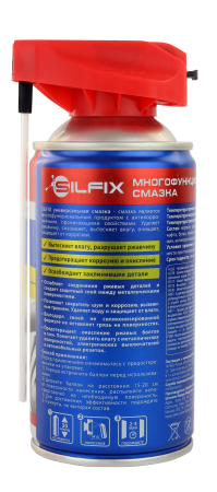 SILFIX Многофункциональная проникающая смазка, 400 мл SILFIX Многофункциональная проникающая смазка, 400 мл