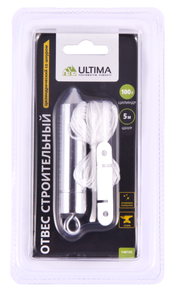 Отвес строительный, цилиндр 100 г Отвес строительный, цилиндр 100 г