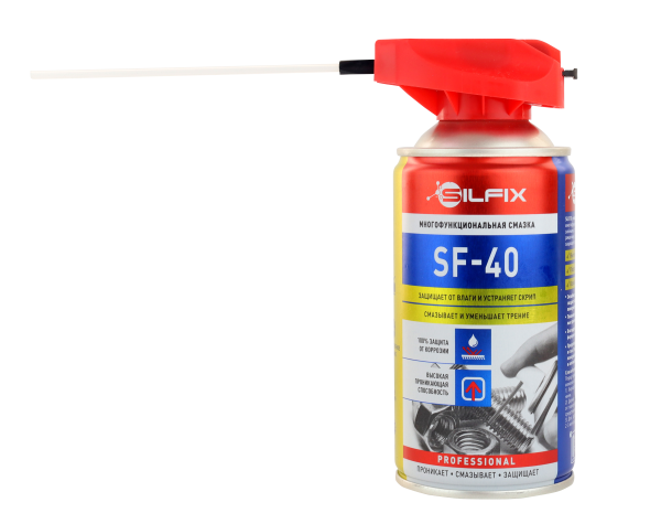 SILFIX Многофункциональная проникающая смазка, 400 мл SILFIX Многофункциональная проникающая смазка, 400 мл