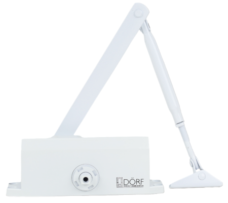 DORF Дверной доводчик L-8223, Белый